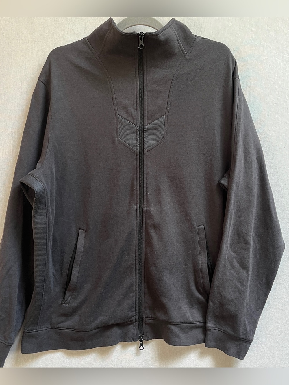 Asics x Reigning Champ Black Full Zip Mens Sweater Jacket L